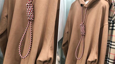 burberry sweater noose